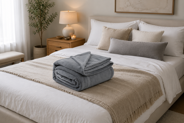 Soft Flannel Microfiber Blanket