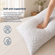 Foam long pillow