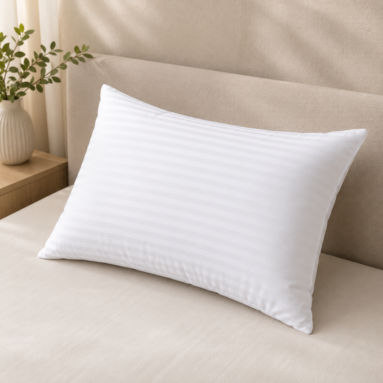Synthetic Fiber Bed Pillow