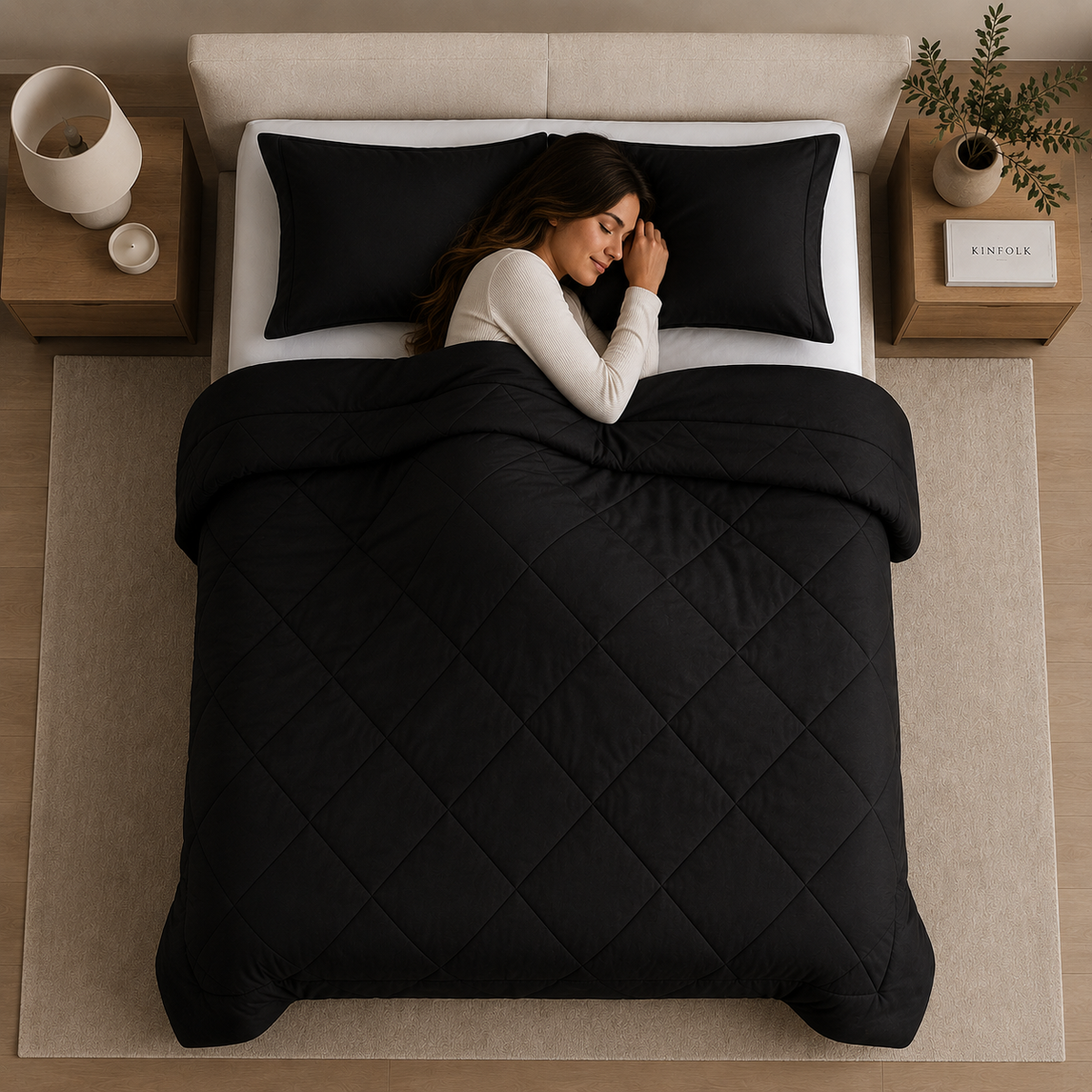 Diamond Quilt Bedding Set