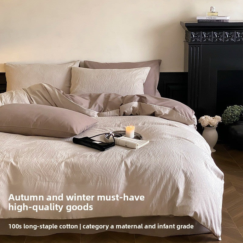 Luxury Long-Staple Cotton Bedding Set